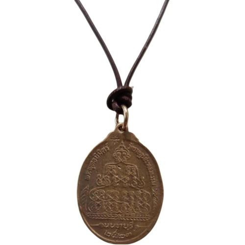 Halskette - Collier Charms Shanti m�daillon bronze Bouddha en - Gr. unisize - in Mehrfarbig - für Damen - CATHERINE MICHIELS - Modalova