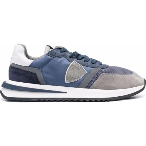 Low-Top Sneaker - sneakers blauw grijs - Gr. 40 (EU) - in - für Damen - Philippe Model - Modalova