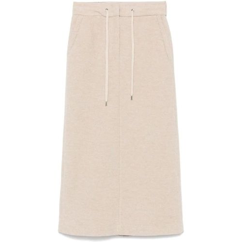 Lurex-Detail Midi Skirt - Größe 42 - PESERICO - Modalova