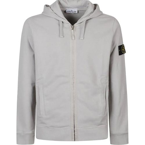 Full Zip Sweatshirt Grey - Größe S - Stone Island - Modalova