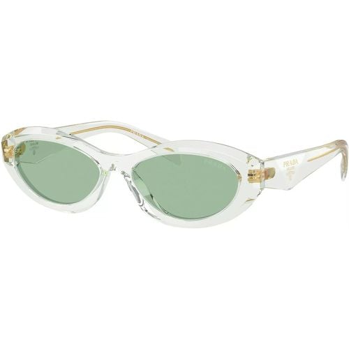 Sonnenbrille - 0PR 26ZS 55 14R20E - Gr. unisize - in Hellgrün - für Damen - Prada - Modalova