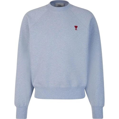 Logo Crewneck Sweatshirt - Größe XL - AMI Paris - Modalova