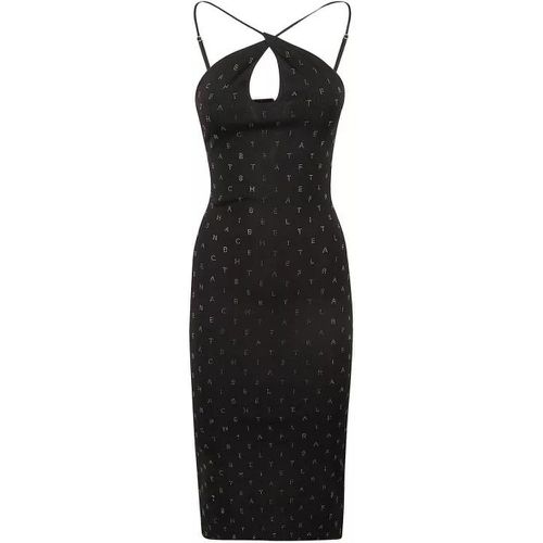 Fitted Dress - Größe 44 - black - Elisabetta Franchi - Modalova