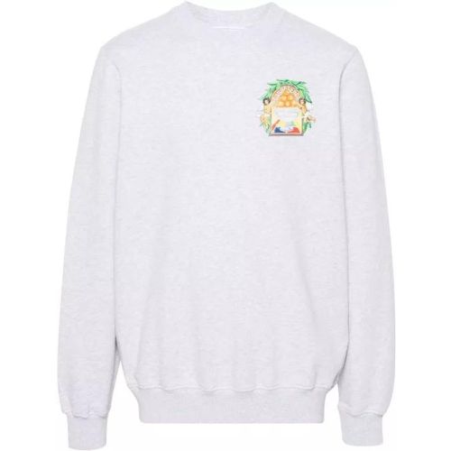 Triomphe D'orange Organic-Cotton Sweatshirt - Größe L - gray - Casablanca - Modalova