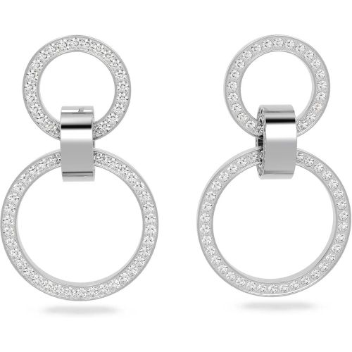 Ohrringe - Silberfarbene Ohrhänger 5636503 - Gr. unisize - in Silber - für Damen - Swarovski - Modalova