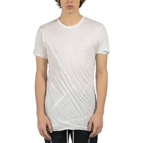 T-shirt double manches courtes milk Double tee Ric - Größe M - Rick Owens - Modalova