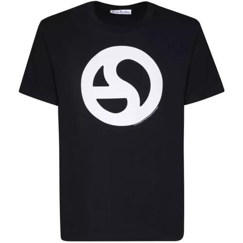 Cotton T-Shirt - Größe M - black - Acne Studios - Modalova