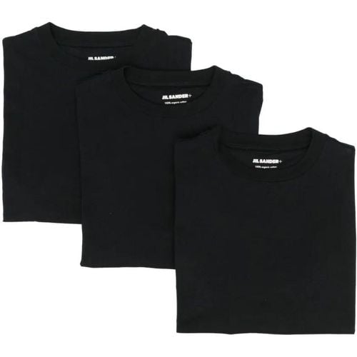 Trio Of Black T-Shirts - Größe M - Jil Sander - Modalova