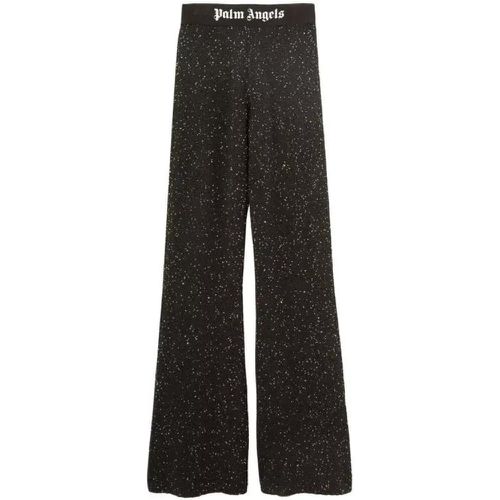 Black Soiree Knit Pants - Größe L - black - Palm Angels - Modalova