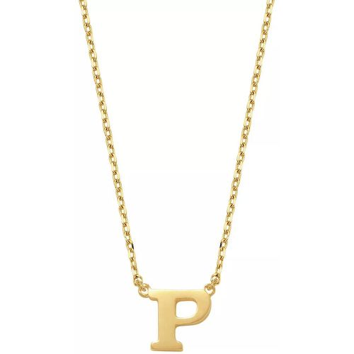 Halskette - Le Marais Chloé 14 Karat Initial Necklace Letter P - Gr. unisize - in - für Damen - Isabel Bernard - Modalova