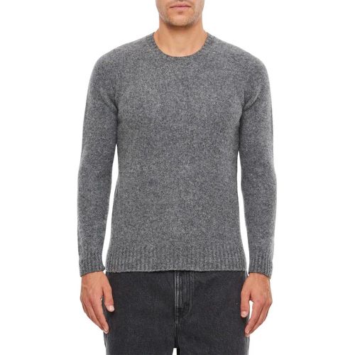 Crewneck Wool Sweater - Größe 48 - grau - Drumohr - Modalova