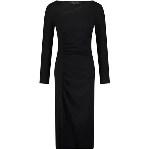 Figurbetontes Kleid mit Raffung - Größe 34 - black - Ana Alcazar - Modalova