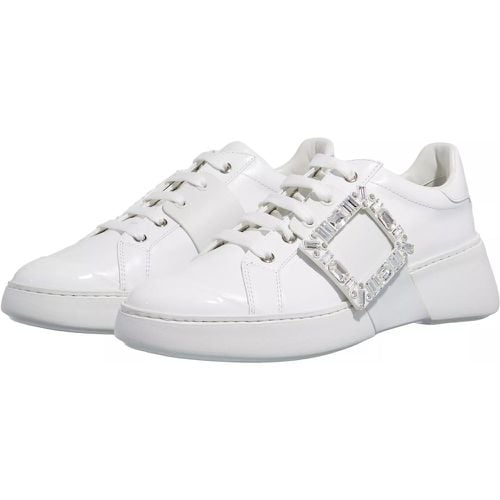 Sneaker - Viv´ Skate Strass Buckle Sneakers In Soft Leather - Gr. 40 (EU) - in - für Damen - Roger Vivier - Modalova