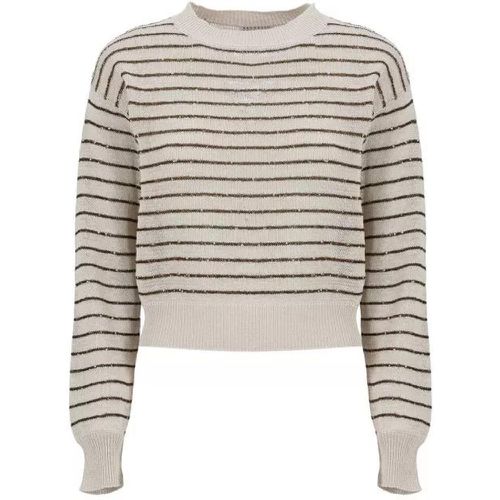 Cotton Sweater - Größe M - BRUNELLO CUCINELLI - Modalova