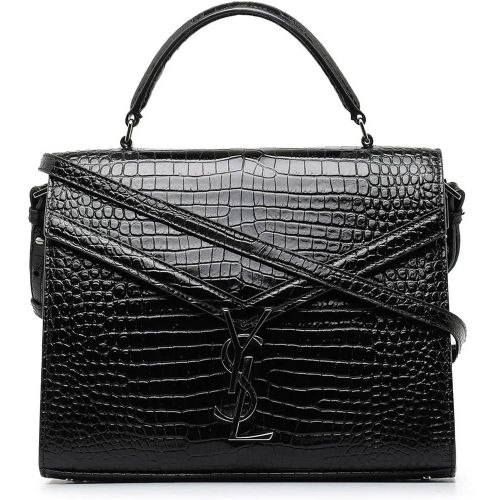 Totes & Shopper - Medium Crocodile Embossed Cassandra Top Handle Bag - Gr. unisize - in - für Damen - Saint Laurent - Modalova