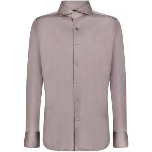 Grey Classic Longsleeve Shirt - Größe L - gray - Canali - Modalova