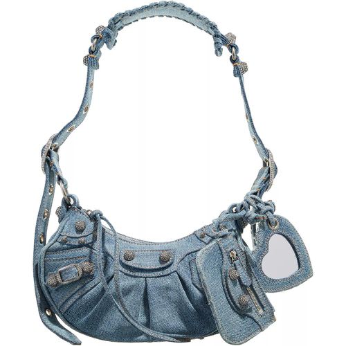 Crossbody Bags - Le Cagole XS Shoulder Bag Denim - Gr. unisize - in - für Damen - Balenciaga - Modalova