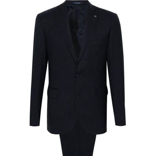 Navy Blue Napoli Suit - Größe 48 - Tagliatore - Modalova