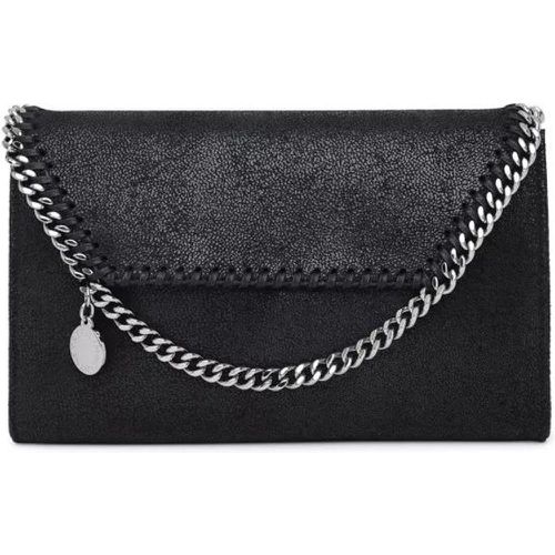 Shopper - Black Polyester Small Falabella Bag - Gr. unisize - in - für Damen - Stella Mccartney - Modalova