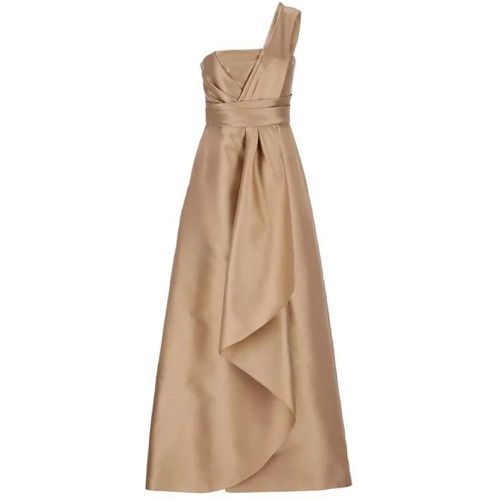 Dress With Drapping - Größe 42 - alberta ferretti - Modalova