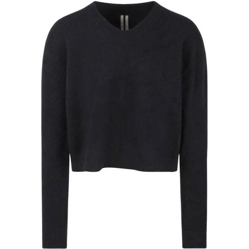 Tommy V Neck Sweater - Größe S - Rick Owens - Modalova