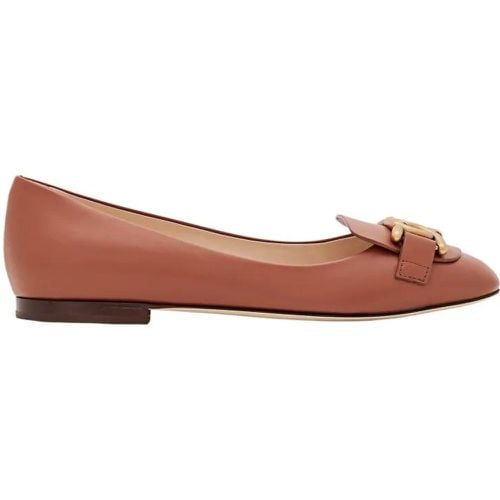 Ballerina Leather Flat - Gr. 40 (EU) - in - TOD'S - Modalova