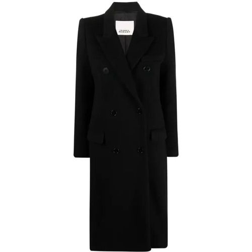 Enarryli Black Coat - Größe 40 - black - Isabel marant - Modalova