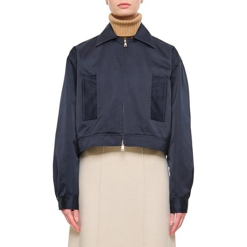 Zipped Crop Jacket - Größe 42 - Plan C - Modalova