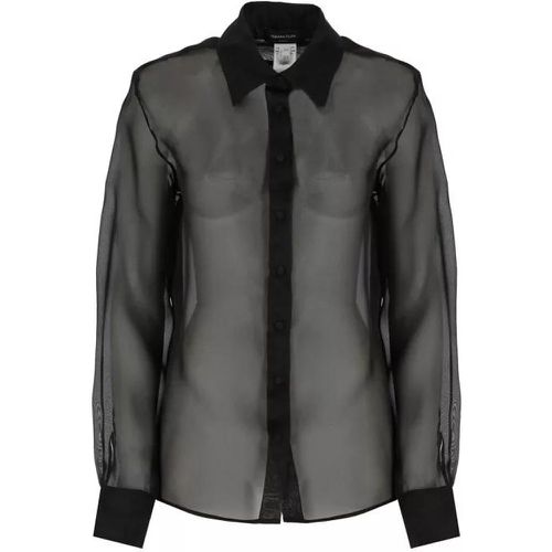 Black Silk Shirt - Größe 42 - black - Fabiana Filippi - Modalova