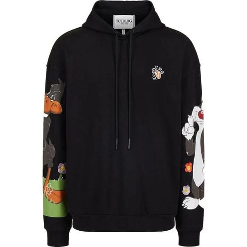 Sweatshirt with cartoon graphics - Größe M - Iceberg - Modalova