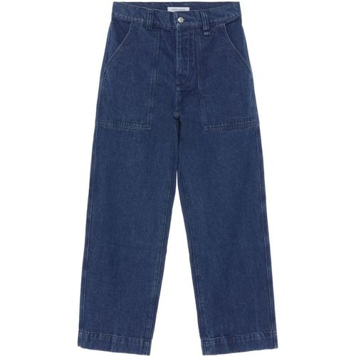 Indigo Cotton Workwear Jeans - Größe 33 - Maison Kitsune - Modalova