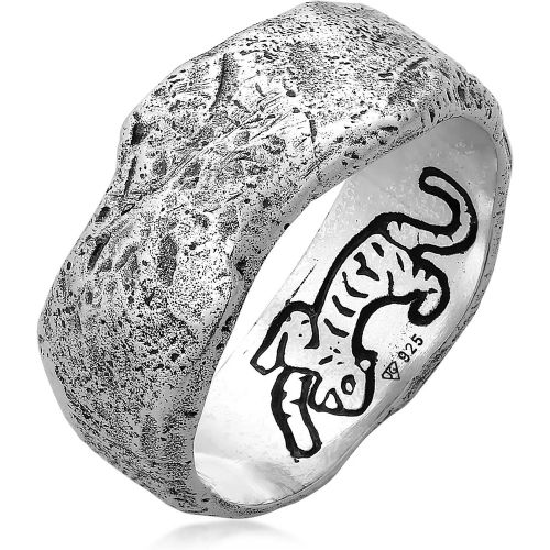 Ringe - Ring Bandring - El Tigre Small 925 Silber - Gr. 60 MM - in Silber - für Damen - Haze & Glory - Modalova