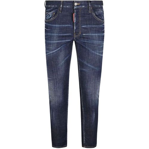 Bleach-Effect Skinny Jeans - Größe 56 - blau - Dsquared2 - Modalova