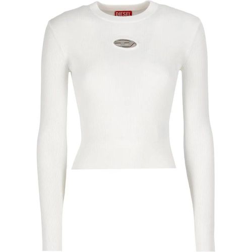 Valari Sweater - Größe M - weiß - Diesel - Modalova