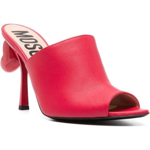 Slipper & Pantoletten - Sandals Red - Gr. 38 (EU) - in - für Damen - Moschino - Modalova