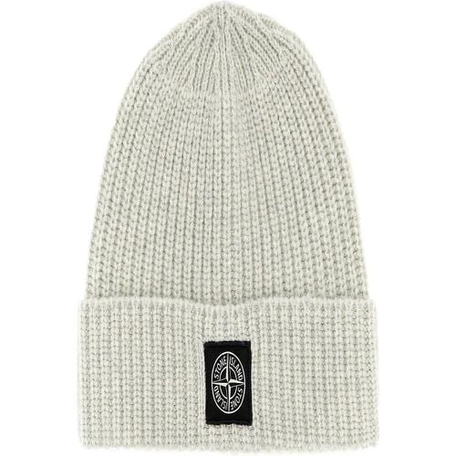 Caps & Mützen - Muts licht grijs - Gr. ONE SIZE - in - für Damen - Stone Island - Modalova