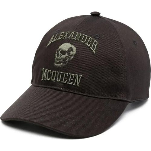 Caps & Mützen - Black Hat With Logo - Gr. L - in - für Damen - alexander mcqueen - Modalova