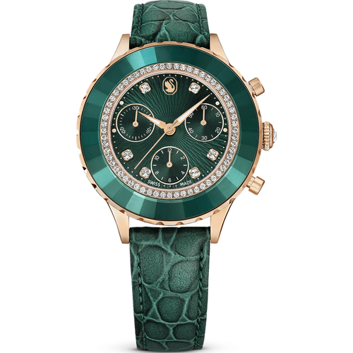 Uhr - Octea Chrono damen Uhr Grün 5672931 - Gr. unisize - in - für Damen - Swarovski - Modalova