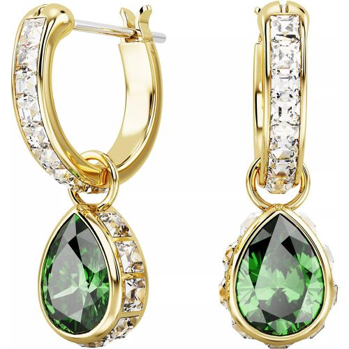 Ohrringe - Stilla drop earrings, Pear cut, - Gr. unisize - in Grün - für Damen - Swarovski - Modalova