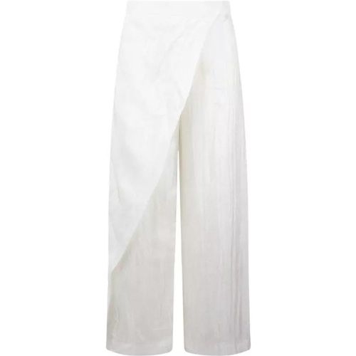 Wrap Silk Trousers - Größe M - white - The Rose Ibiza - Modalova