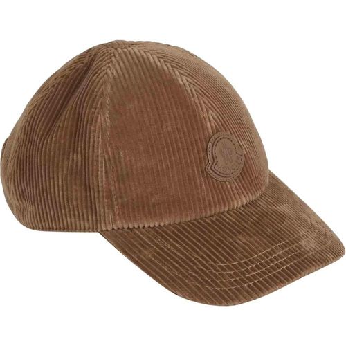 Caps & Mützen - Cotton Logo Cap - Gr. ONE SIZE - in - für Damen - Moncler - Modalova