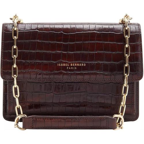 Crossbody Bags - Forte Valerie Croco Brown Calfskin Leather S - Gr. unisize - in - für Damen - Isabel Bernard - Modalova