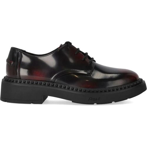 Low-Top Sneaker - Mercury Black/Burgundy Lace-Up Shoe - Gr. 36_IT - in - für Damen - Ash - Modalova