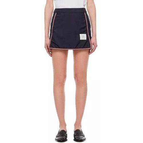 Synthetic A-Line Mini Skirt - Größe 42 - blue - Thom Browne - Modalova