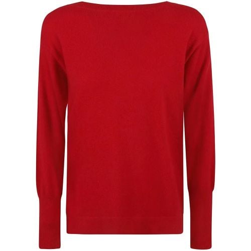 Red Cashmere Sweater - Größe M - Rosso Puro - Modalova