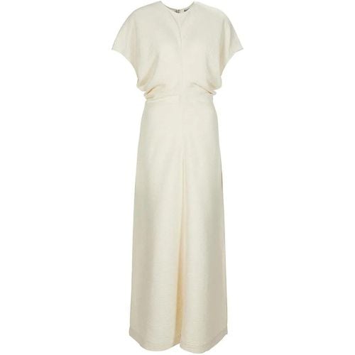 Slouch Waist Dress - Größe 34 - creme - TOTEME - Modalova