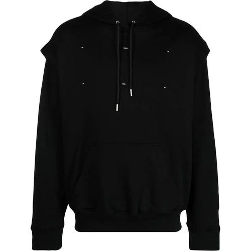 Outline logo hoodie black - Größe L - HELIOT EMIL - Modalova