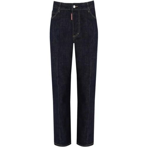 Boston Dark Blue Jeans - Größe 40 - black - Dsquared2 - Modalova