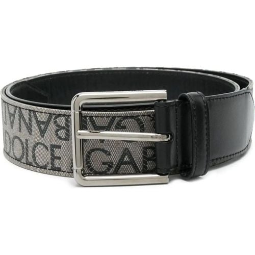 Gürtel - Embroidered Logo Belt - Gr. 100 - in - für Damen - Dolce&Gabbana - Modalova