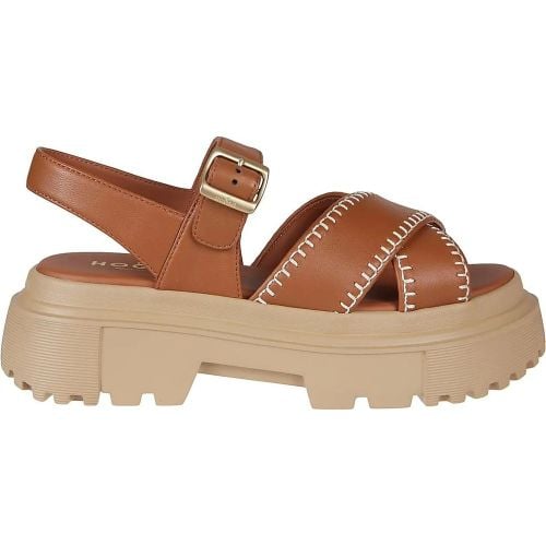 Sandalen - H644 Sandals Brown - Gr. 40 (EU) - in - für Damen - Hogan - Modalova